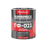 Грунтовка ГФ-021 SUPERPRICE серая 3кг Профилюкс