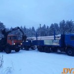 Баня из бревна 6×6 с верандой 2 м. под общей двускатной крышей