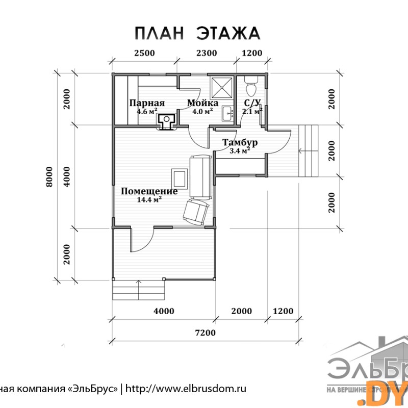 Баня:Проект Б 005