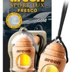 Ароматизатор AREON 'FRESCO' Sport LUX GOLD лист 24шт 704-051-L01